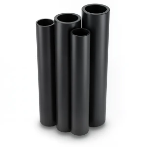 أنابيب HDPE الراجحي PE 80 ضغط 4 بار قطر 710 مم سمك 17.4 مم لون أسود