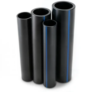 مواسير HDPE PE 80 ضغط 6 بار قطر خارجي 400 مم سمك 18.2 مم لون اسود | نيبروبلاست