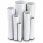 UPVC Pipes Modern Technology Nominal Pressure 4  Bar Outside Diameter 500 mm Thickness 9.8 mm White Colour