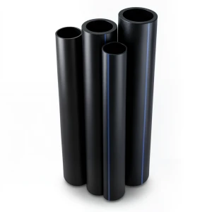أنابيب HDPE الراجحي PE 80 ضغط 4 بار قطر 1400 مم سمك 34.4 مم أسود