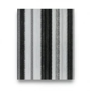 Italian Wall Decoration 10m x 0.53m Gray with Black, Model 6242