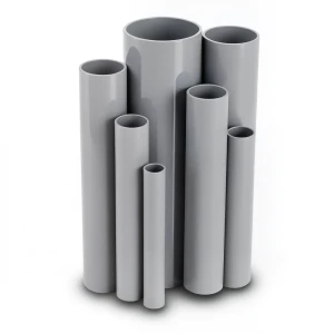 UPVC Pipes Nominal Pressure 16 Bar Outside Diameter 90 mm Thickness 6.7 mm Gray