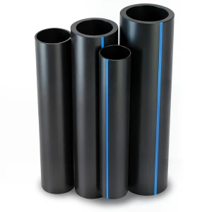 مواسير HDPE PE 80 ضغط 6 بار قطر خارجي 630 مم سمك 28.7 مم لون اسود | نيبروبلاست