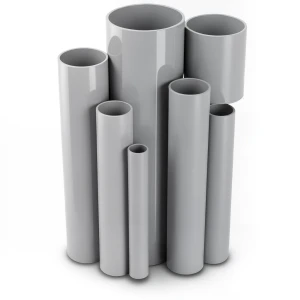 UPVC Pipes Size 2 Inch Thickness 2.54 mm Gray Color