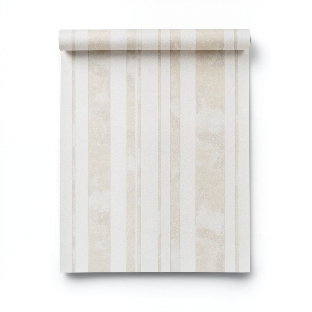 Italian Wall Covering 10m x 0.53m Pale Beige, Model 6218