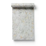 Italian Wall Decoration Floral Wallpaper 10m×1.06m Light Grey