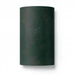 Patterned wall paper, length 10 m, width 0.70 m, dark green color, model 13023