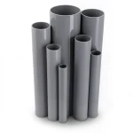 UPVC Pipes Schedule 40 Size 2 Inch Thickness 3.91 mm Gray