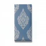 German Wallpaper, Blue Color, Length 10 m, Width 0.53 m, Model: 10060-44