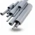 UPVC Pipes Al-Rajhi  EPT  Size 2 inch Thickness 2.54 mm Gray Colour