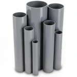 UPVC Pipes Schedule 40 Size ¾ Inch Thickness 2.87 mm Gray