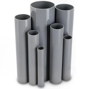 UPVC Pipes Schedule 40 Size ¾ Inch Thickness 2.87 mm Gray