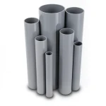 UPVC Pipes Schedule 40 Size 1 Inch Thickness 3.38 mm Gray