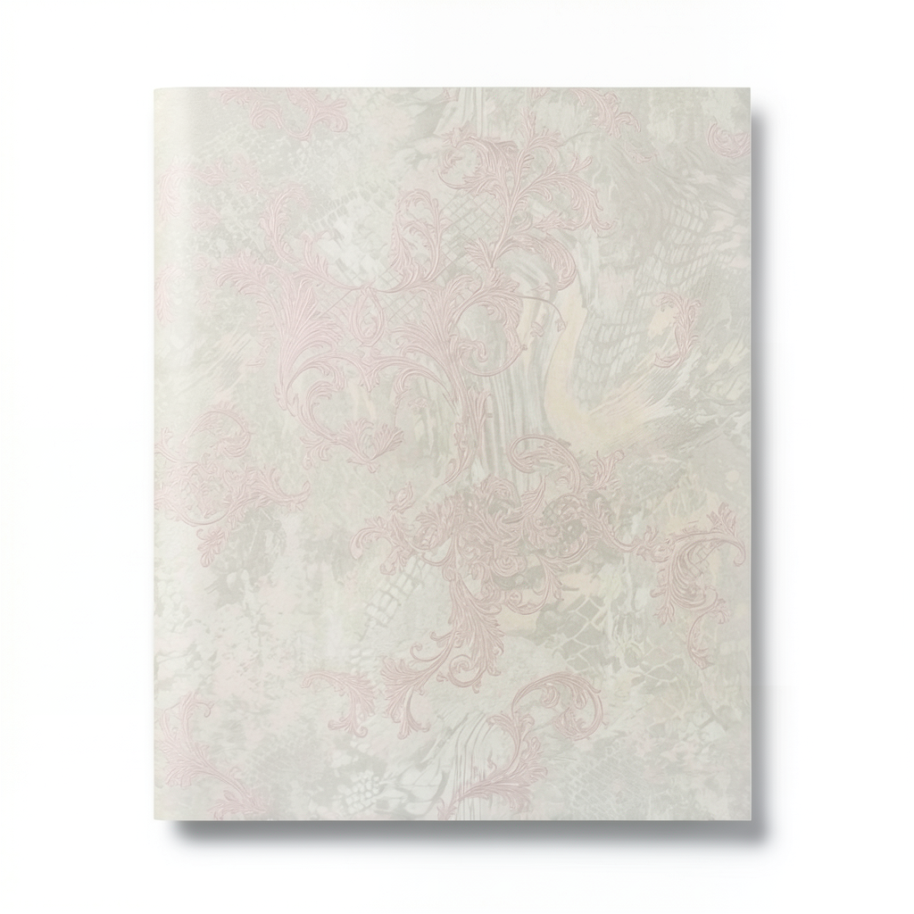 Italian Wallpaper Pattern Design Pale Beige, Size 10mx0.70m, Model 14075