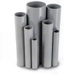 UPVC Pipes Schedule 80 Size ½ Inch Thickness 3.73 mm Gray