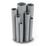 مواسير UPVC جدول 80 مقاس ¾ إنش سمك 3.91 مم لون رمادي