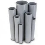 UPVC Pipes Schedule 40 Size 3 Inch Thickness 5.49 mm Gray