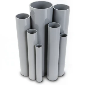 UPVC Pipes Schedule 40 Size 3 Inch Thickness 5.49 mm Gray