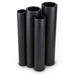 Al-Rajhi HDPE Pipes PE 80 4 Bar Pressure 1600 mm OD 39.2 mm Thickness Black