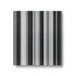 Italian Wall Decoration 10m x 0.53m Gray with Black, Model 6242