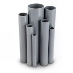 UPVC Pipes Schedule 80 Size ½ Inch Thickness 3.73 mm Gray