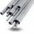 UPVC Pipes Al-Rajhi  EPC 80  Size 1 inch Thickness 4.55 mm Gray Colour