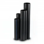أنابيب HDPE الجودة  ضغط 20 بار قطر خارجي 400 مم سمك 66.5 مم لون اسود
