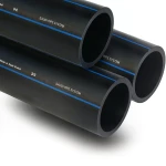 SPS HDPE Pipes PE 100 Pressure 10 Bar Outside Diameter 32 mm Thickness 2 mm Black | Saudi Pipes Systems (SPS)