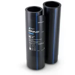 مواسير HDPE PE 80 ضغط 6 بار قطر خارجي 180 مم سمك 8.2 مم لون اسود | نيبروبلاست