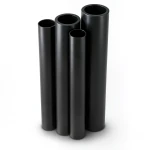 مواسير HDPE PE 80 ضغط 6 بار قطر خارجي 200 مم سمك 9.1 مم لون اسود | نيبروبلاست