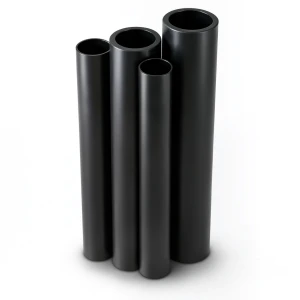 مواسير HDPE PE 80 ضغط 6 بار قطر خارجي 200 مم سمك 9.1 مم لون اسود | نيبروبلاست