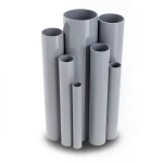 مواسير UPVC مقاس ½ 1 إنش سمك 2.03 مم لون رمادي