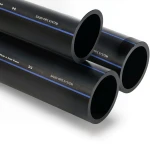 SPS HDPE Pipes PE 100 Pressure 10 Bar OD 40 mm Thickness 2.4 mm Black | Saudi Pipes Systems (SPS)