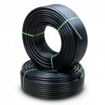 أنابيب HDPE الراجحي  PE 80 ضغط 16 بار قطر خارجي 125 مم سمك 14 مم لون اسود