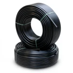 أنابيب HDPE الراجحي PE 80 ضغط 6 بار قطر 75 مم سمك 3.5 مم أسود