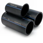SPS HDPE Pipe PE 100 Pressure 16 Bar Outside Diameter 40 mm Thickness 3.7 mm Black | Saudi Pipes Systems (SPS)