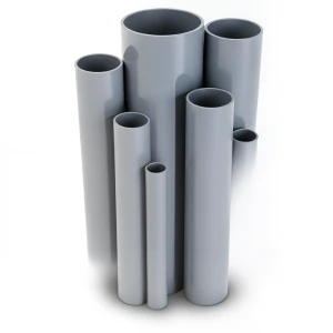 UPVC Pipes Schedule 40 Size ½ inch Thickness 2.77 mm Gray Color