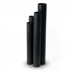 مواسير HDPE الجودة  ضغط 16 بار قطر خارجي 50 مم سمك 6.9 مم لون اسود