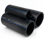 أنابيب HDPE السعودي  PE 100 ضغط 16 بار قطر خارجي 630 مم سمك 57.2 مم لون اسود