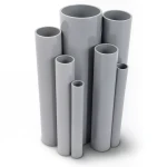 UPVC Pipes Schedule 40 Size 1 Inch Thickness 3.38 mm Gray