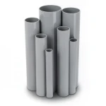 UPVC Pipes Schedule 40 Size 2 ½ inch Thickness 5.16 mm Gray
