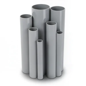 UPVC Pipes Schedule 40 Size 2 ½ inch Thickness 5.16 mm Gray