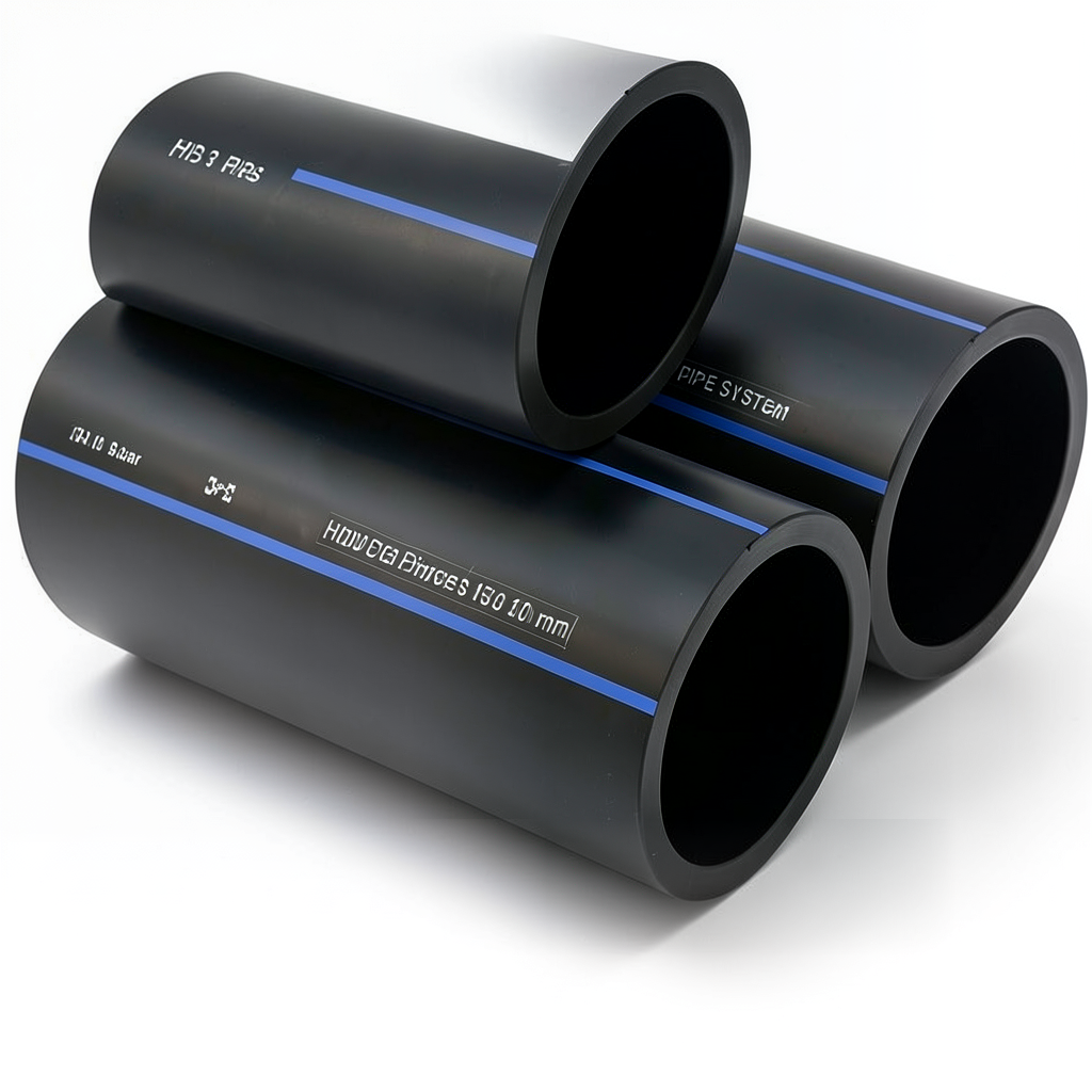 مواسير HDPE من انظمة الأنابيب PE 100 ضغط 10 بار قطر خارجي 50 مم سمك 3 مم لون اسود | مصنع أنظمة الانابيب السعودي (SPS)