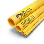 أنابيب HDPE نيبروبلاست PE 100 ضغط 12.5 بار قطر خارجي 560 مم سمك 41.2 مم لون أصفر | نيبروبلاست