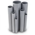 UPVC Pipes Schedule 40 Size 6 Inch Thickness 7.11 mm Gray