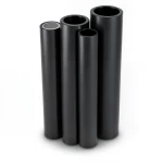 مواسير HDPE PE 80 ضغط 6 بار قطر خارجي 140 مم سمك 6.4 مم لون أسود