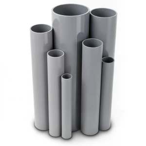 UPVC Pipes Schedule 80 Size ½ Inch Thickness 3.73 mm Gray