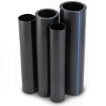 أنابيب HDPE الراجحي PE 80 ضغط 4 بار قطر خارجي 1600 مم سمك 39.2 مم أسود