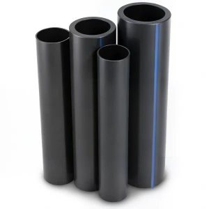 أنابيب HDPE الراجحي PE 80 ضغط 4 بار قطر خارجي 1600 مم سمك 39.2 مم أسود
