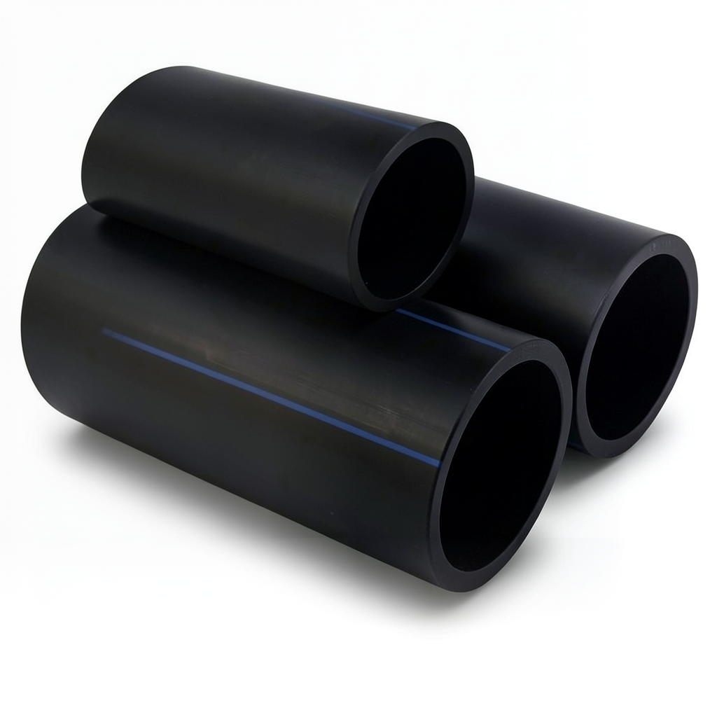أنابيب HDPE السعودي PE 100 ضغط 16 بار قطر خارجي 20 مم سمك 2 مم لون أسود